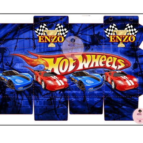 Kit Festa Hot Wheels 84 Itens Elo7 Produtos Especiais
