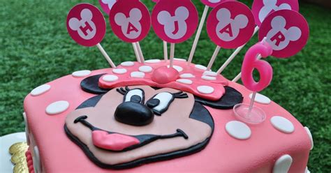 Zeti Hot Oven Hot Oven Minnie Mouse Cake