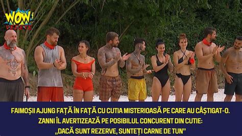 Zanni La Survivor All Stars L Avertizeaz Pe Posibilul Concurent Din