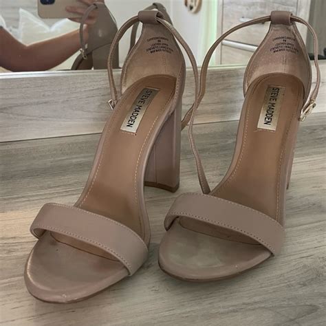 Steve Madden Shoes Steve Madden Pink Nude Heals Poshmark