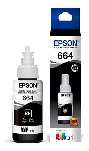 Tinta Epson Negro Original Cuotas Sin Inter S