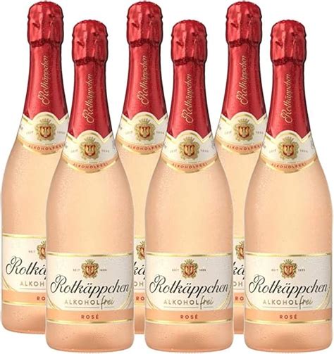 Rotkäppchen Sekt Rosé Alkoholfrei 6 x 0 75 l Amazon de