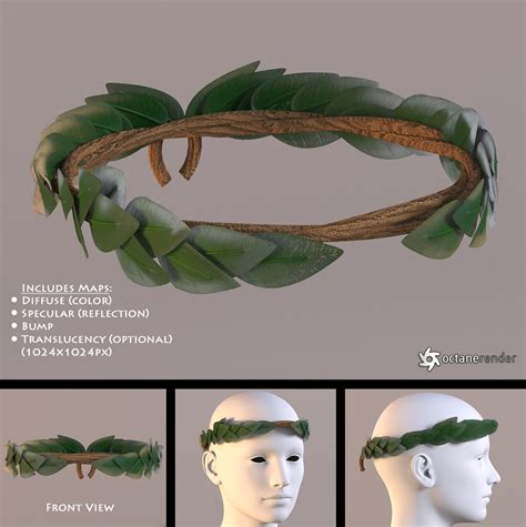 Laurel Wreath Free 3d Model By Luxxeon On Deviantart