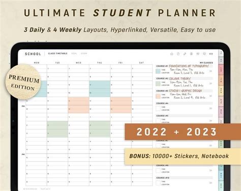 Minimalist Student Notion Template High School Notion Planner - Etsy in ...