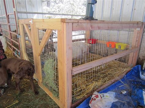 Goat Kidding Stalls For Quartz Ridge Ranch