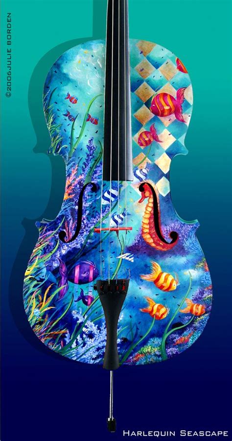 Awesome Hand Painted Cello ♥ ♥i Played
