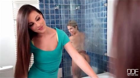 Freshly Showered Lesbian Fools Around With A Friend Lesbian Alpha Porno