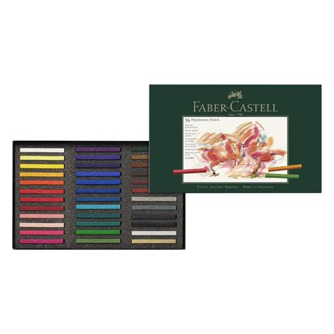 Faber Castell Polychromos Pastels Set Of 36 The Deckle Edge