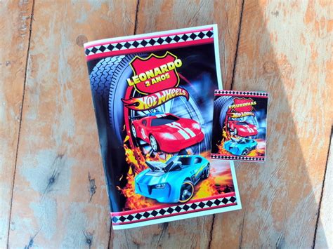 Lbum De Figurinhas Hot Wheels Produtos Personalizados No Elo