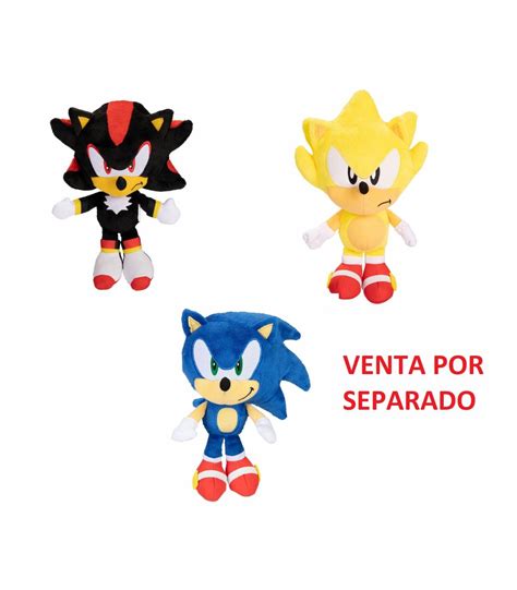 Peluches Sonic Cm Surtidos Unidad De Jakks Juguetes Panre