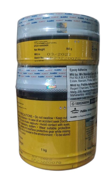 Araldite Klad-X Epoxy Adhesive (PART A 1kg PART B 500g), 53% OFF