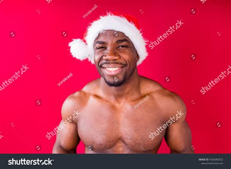 Naked Nude African American Man Holding Stock Photo Edit Now