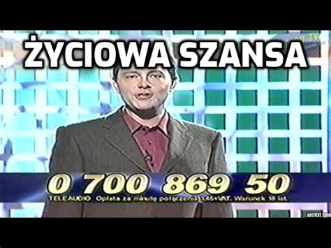 ŻYCIOWA SZANSA 2 TELETURNIEJ KRZYSZTOF IBISZ ZNALEZIONE NA KASECIE