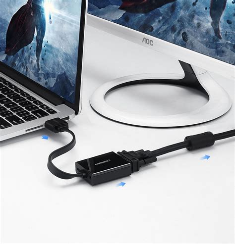 Ugreen HDMI till VGA Adapter med Ljud - Teknikdelar.se