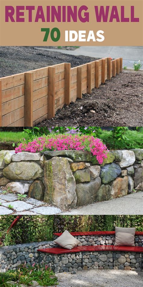 70 Retaining Wall Ideas - Blocks, Costs and Cheap DIY Options