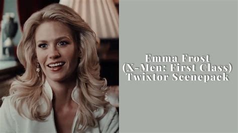 Emma Frost X Men First Class Twixtor Scenepack Youtube