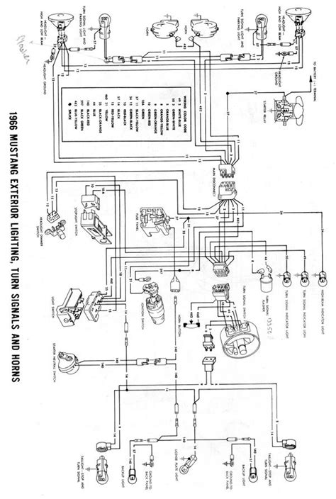 67 Mustang Alternator Wiring Diagram