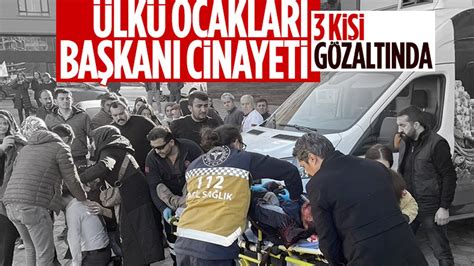 Eski Ülkü Ocakları Başkanı Sinan Ateş cinayetinde 3 gözaltı