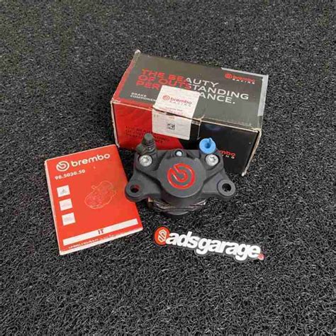 Promo Kaliper Brembo P Piston Black Red Logo Original Italy Diskon