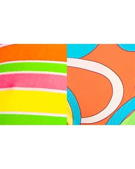 Maaji Magnetic Super 70S Reversible Bikini Top In Green Lyst