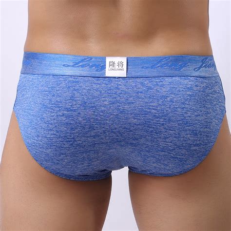 Aayomet Mens Underwear Boxer Briefs Mens Underwear Low Rise Pouch Bikini Briefs Lift Blue S