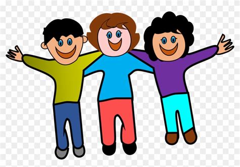 Friends Clip Art Images Black And White Friends Transparent Free