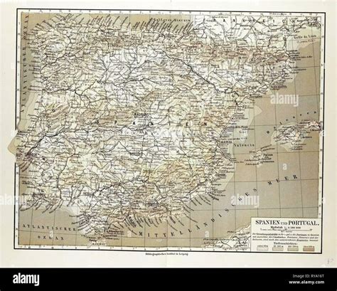 Mappa Spagna Portogallo Immagini E Fotografie Stock Ad Alta Risoluzione