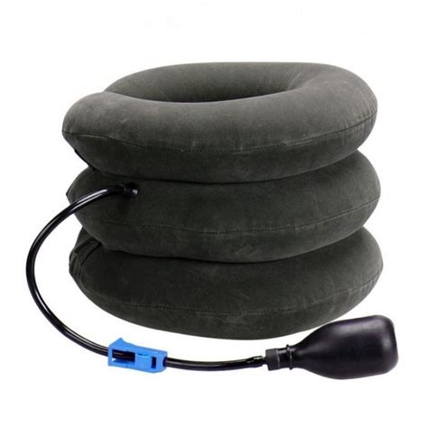 Надувной ортопедический воротник для шеи Ting Pai Чёрный от продавца ...
