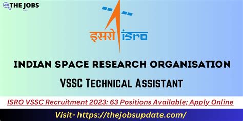 PPT ISRO VSSC Recruitment 2023 63 Positions Available Apply Online