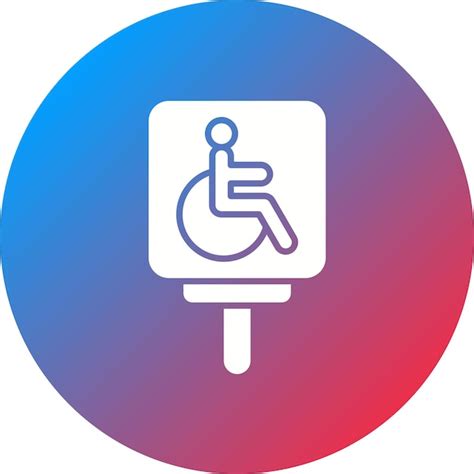 Premium Vector Disabled Parking Icon Vector Image Can Be Used For