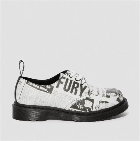 Dr Martens Sex Pistols Black White New Backhand Strawgrain Smooth купить в Минске