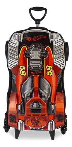 Mochila D Rodas Hot Wheels Dune A Soar Infantil Meninos Parcelamento Sem Juros