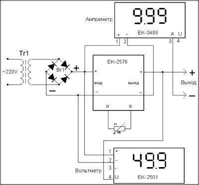 Пример построения регулируемого лабораторного БП с цифровой индикацией ...