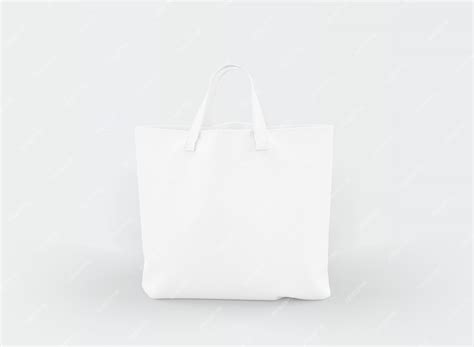 Тканевая сумка на белом | Бесплатно PSD Файл