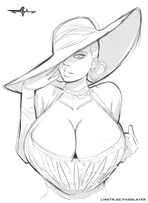 Lady Dimitrescu By Fasslayer Hentai Foundry