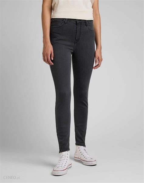 Lee Scarlett High Damskie Spodnie Jeansowe Zip Washed Ava L Bsysz