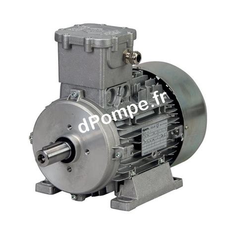 Moteur Aluminium ATEX MD 80A2 B3 Mono 230 V 0 75 KW 3000 Tr Min 50 Hz 2