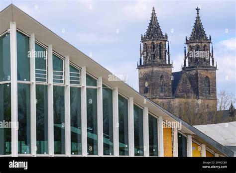 Avril Saxe Anhalt Magdebourg L Hyparshell De Magdebourg La