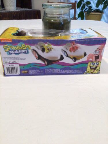 Spongebob Squarepants Hot Rod Boats Pull Back Action