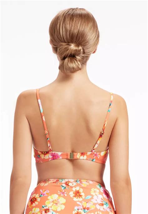 Sunseeker Sunseeker Vibrant Vacation B C Cup Bikini Top Buy Sunseeker Online Zalora