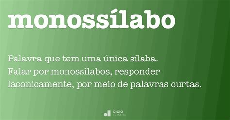 O Que E Monossilaba - 8