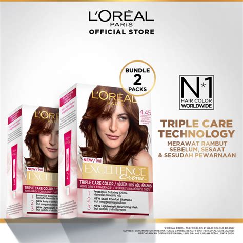 Paket Hemat Isi L Oreal Paris Excellence Creme Triple Care Hair