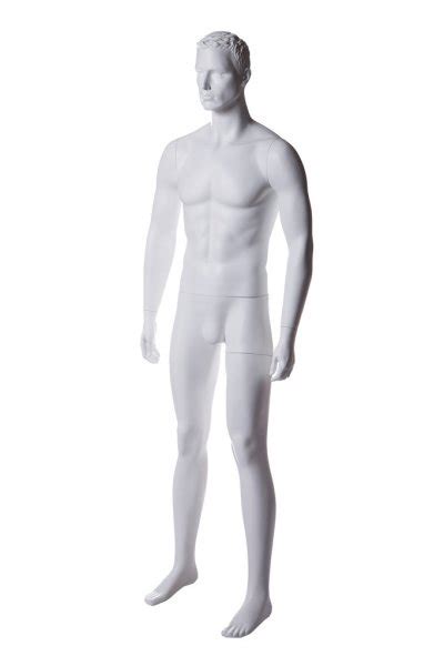Mannequin Naked Isolated On White Stock Photo By Sandr