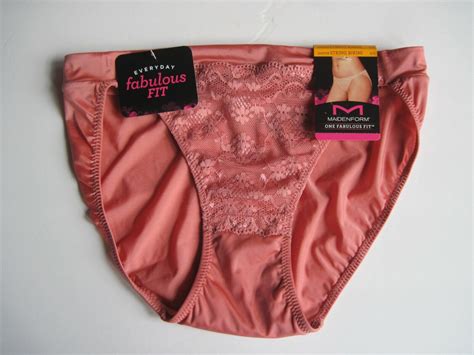 Maidenform One Fabulous Fit String Bikini Panty Dmffsb Small Coral Free S H Ebay
