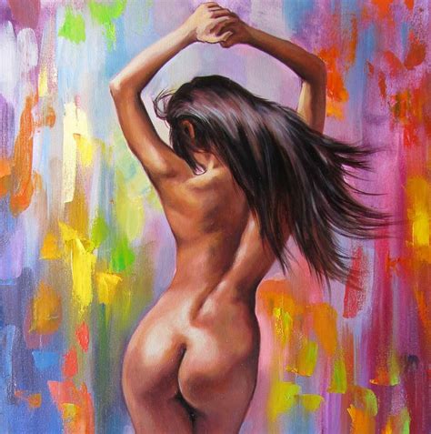 Nude Paintings By Kostiantyn Shyptia The Gallerist