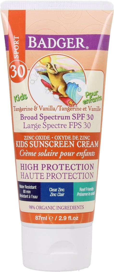 Badger Kids Sunscreen Cream SPF 30 (87ml) ab 18,32 € | Preisvergleich ...