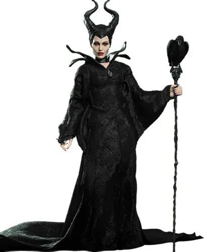 Maleficient 1 6 Disney Villians Hot Toys Original Angelina Envío gratis