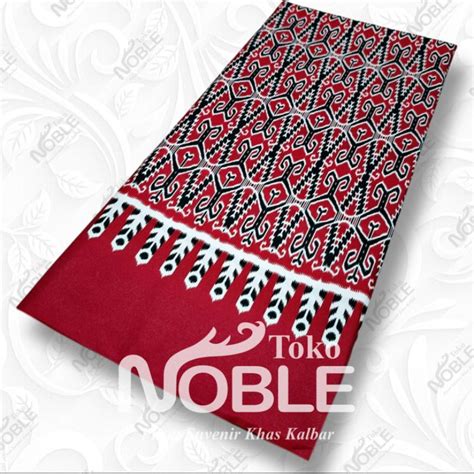 Jual Kain Batik Motif Khas Kalimantan Barat Shopee Indonesia
