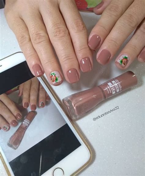 Ideias De Unhas Esmalte Nude