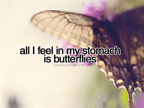 Butterflies In My Stomach Quotes. QuotesGram